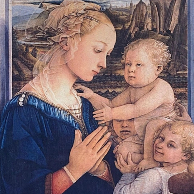 shop Filippo Lippi, Madonna col Bambino (tavola)