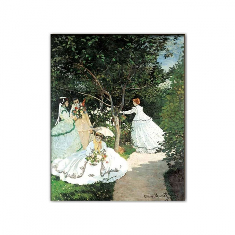 shop Claude Monet, Donne in Giardino