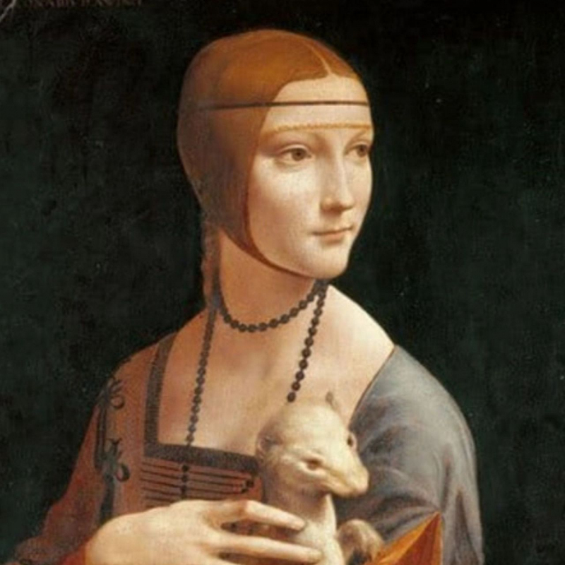 shop Leonardo Da Vinci, The Lady with an Ermine (fresco)