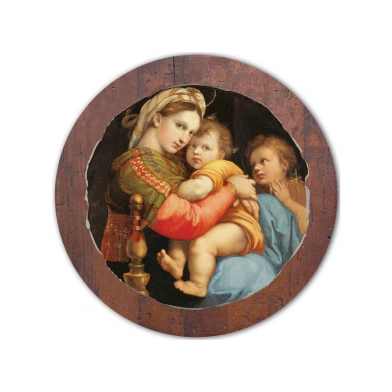 shop Raffaello Sanzio, Madonna della Seggiola (affresco)