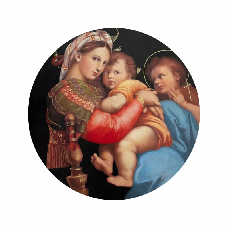 shop Raffaello Sanzio, Madonna della Seggiola (tavola, opzione 1)