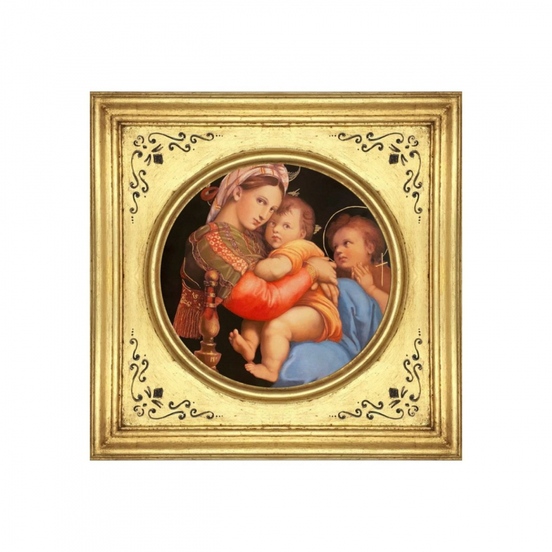 shop Raffaello Sanzio, Madonna della Seggiola (tavola, opzione 2)