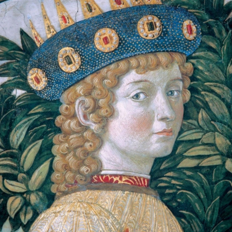 shop Benozzo Gozzoli, Procession of the Magi (fresco, part 1, option 1)