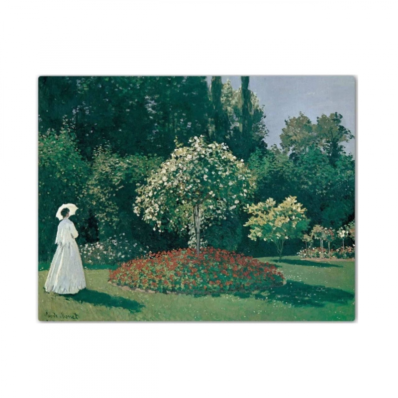 shop Claude Monet, Signora in Giardino a Sainte-Adresse (tela)