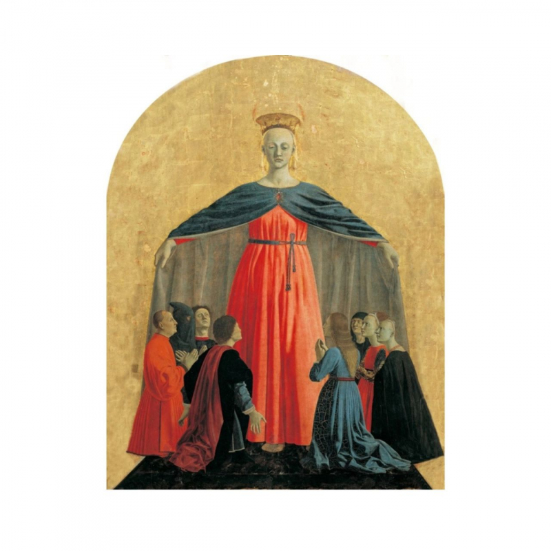 shop Piero della Francesca, Madonna della Misericordia (tavola)