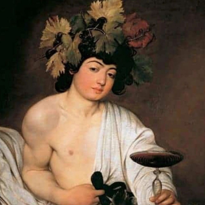 shop Caravaggio, Bacchus (canvas)
