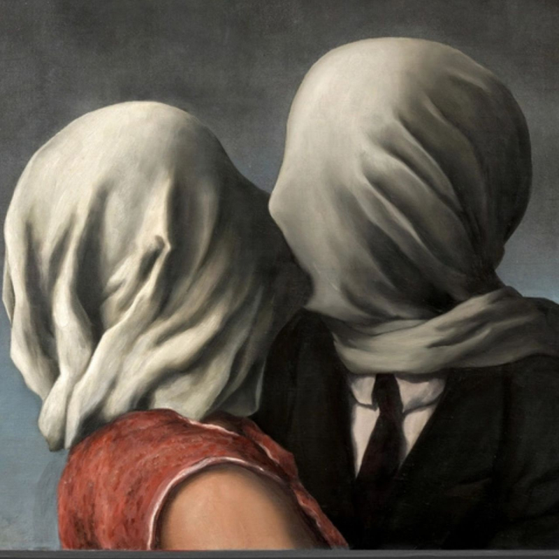 shop René Magritte, Gli Amanti (affresco)