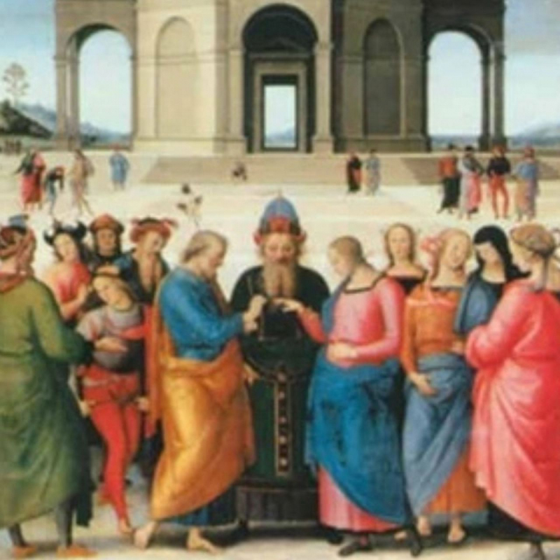 shop Perugino, Sposalizio della Vergine