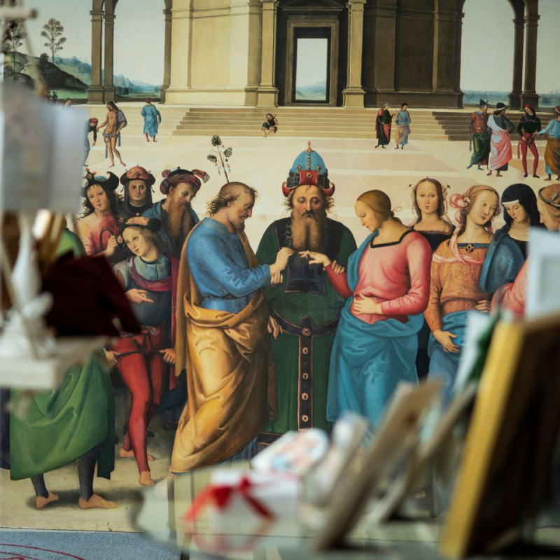 shop Perugino, Sposalizio della Vergine