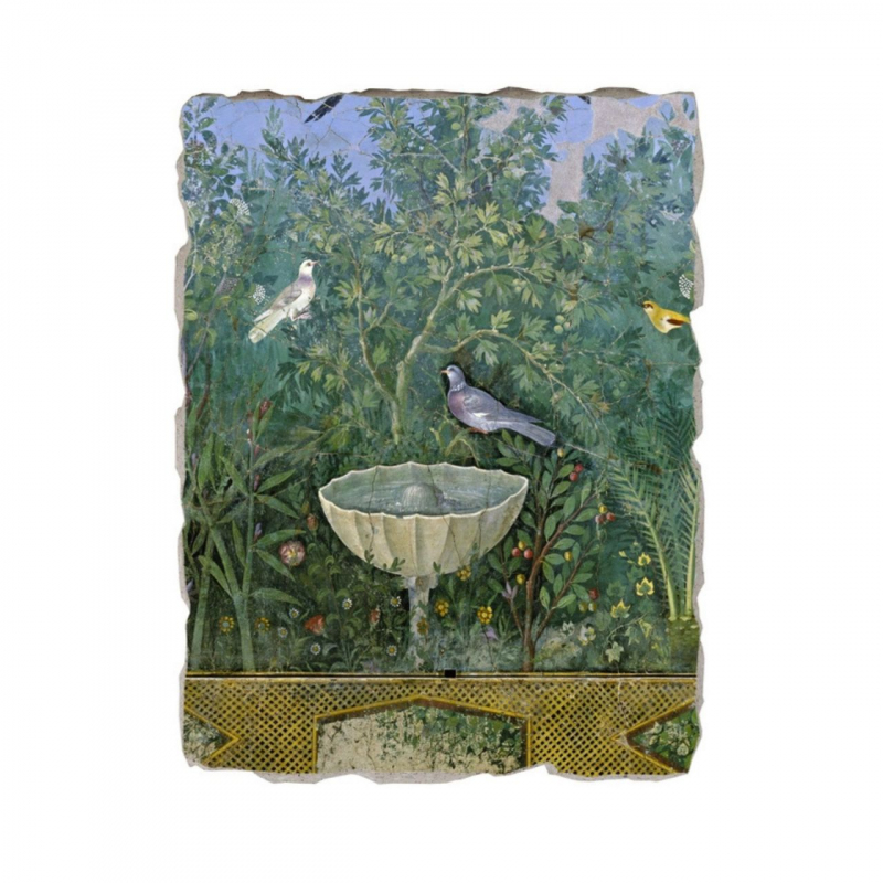 shop Arte Romana, Giardino con Erme e Fontana (particolare)