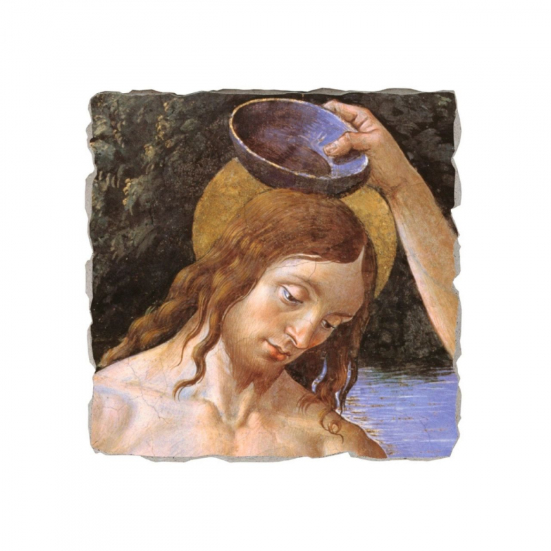 shop Pietro Perugino, Battesimo di Cristo (affresco, part. opz.2)