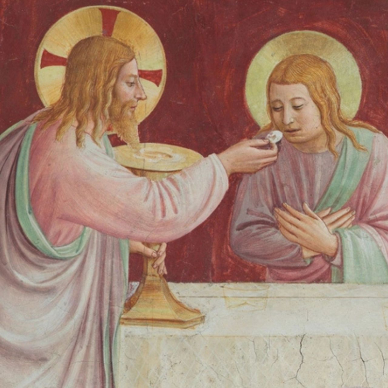 shop Beato Angelico, L'ultima Cena (particolare)