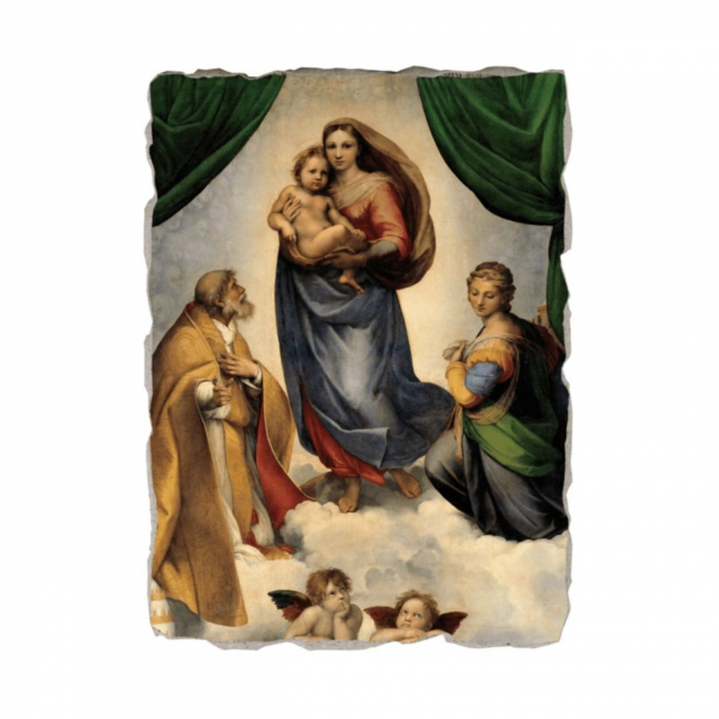 shop Raffaello, Madonna Sistina (affresco)
