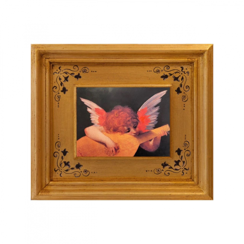 shop Rosso Fiorentino, Angelo musicante (tavola)