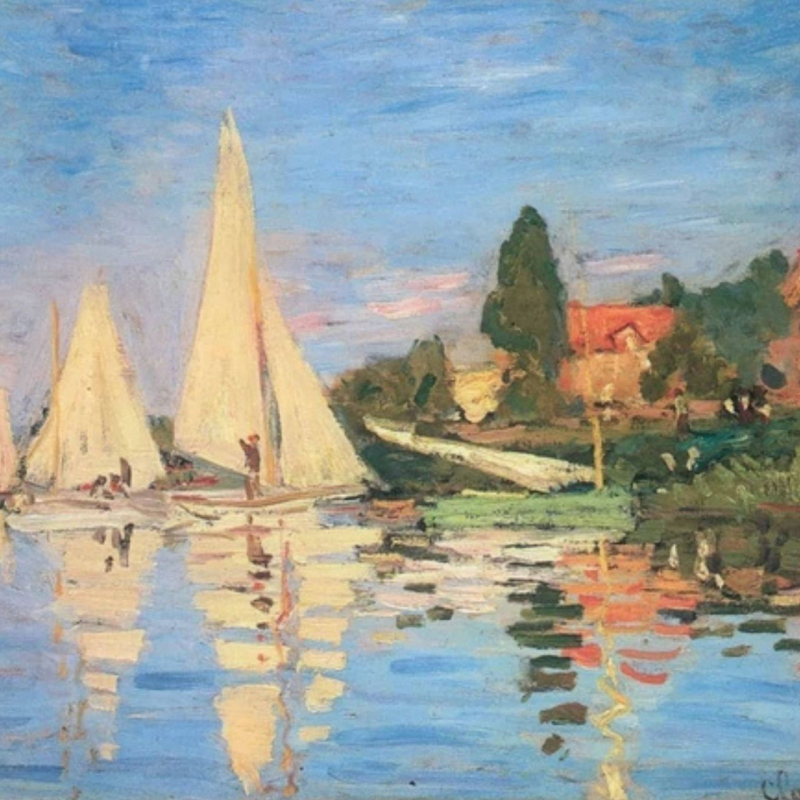 shop Claude Monet, Regata ad Argenteuil (tela)