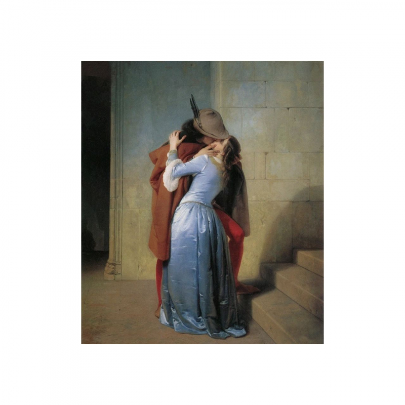 shop Francesco Hayez, Il Bacio (tela)