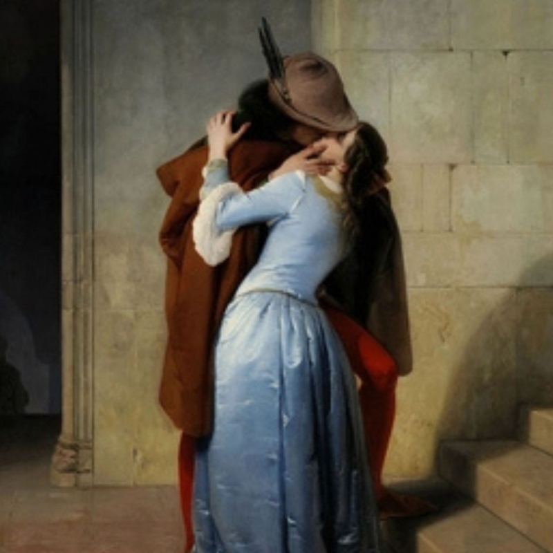 shop Francesco Hayez, Il Bacio (tela)