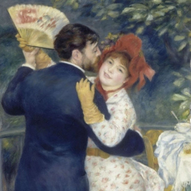 shop Auguste Renoir, Ballo in Campagna (affresco)