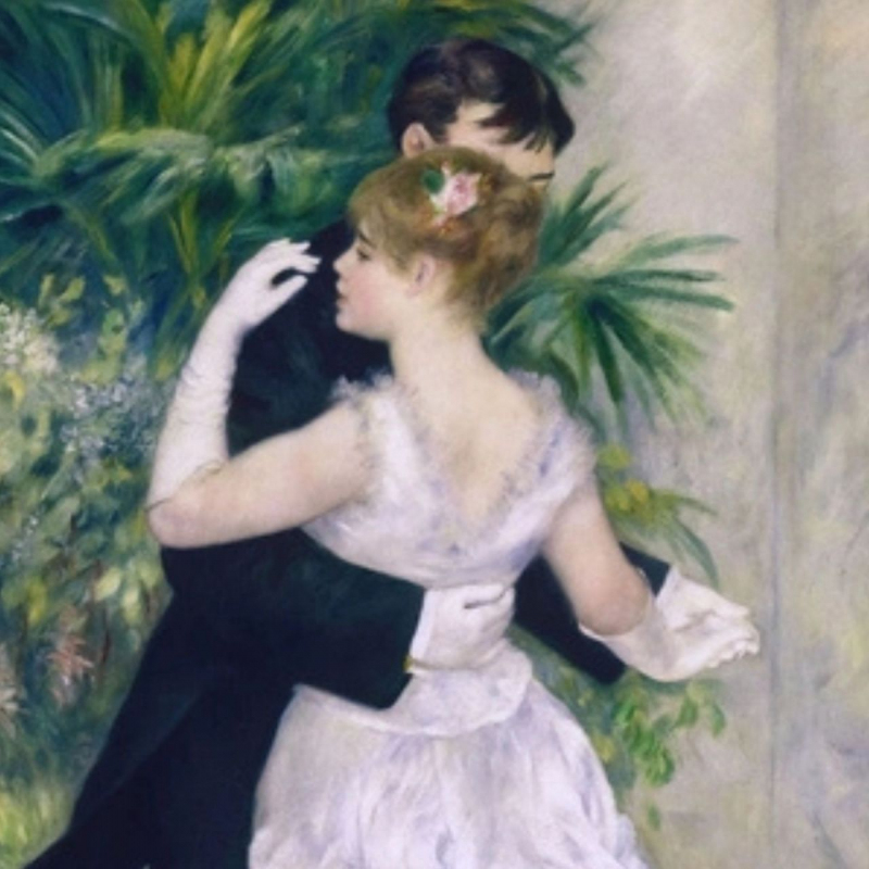 shop Auguste Renoir, Ballo in Città (affresco)