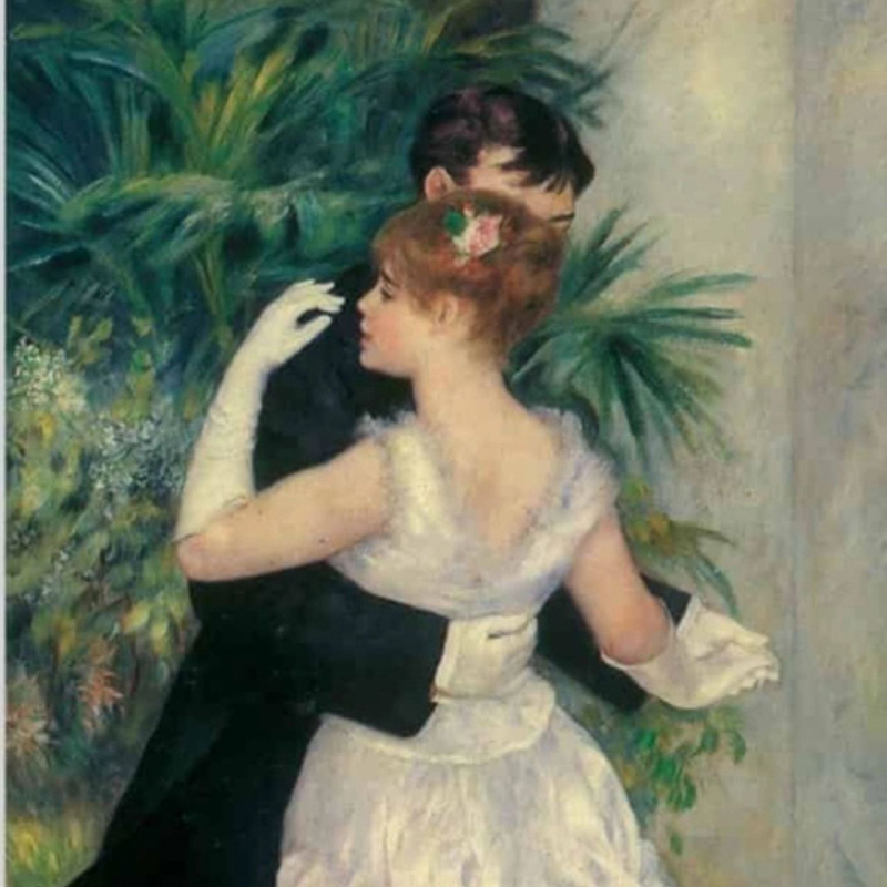 shop Auguste Renoir, Ballo in Città (tela)