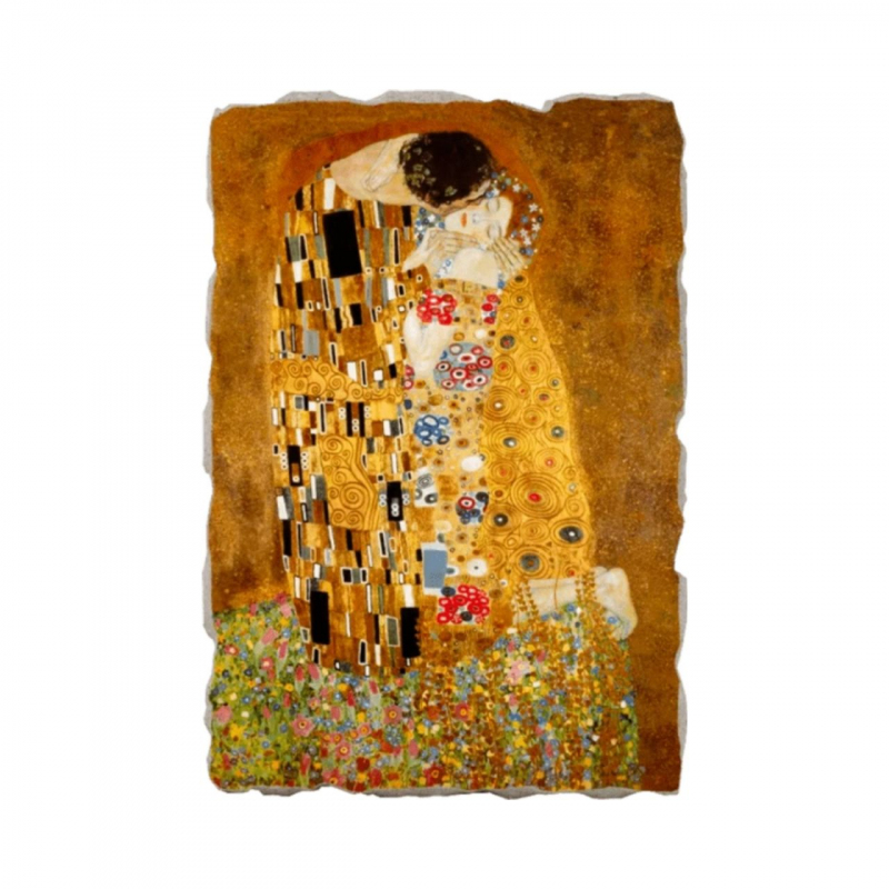 shop Gustav Klimt, The Kiss (fresco)
