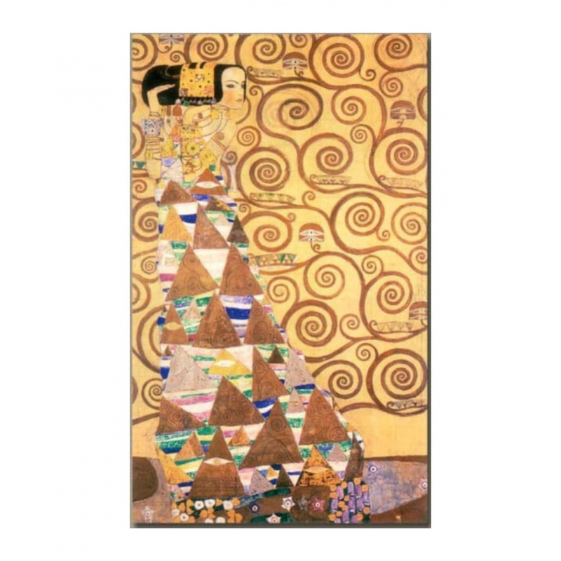 shop Gustav Klimt, L'Attesa (tela)