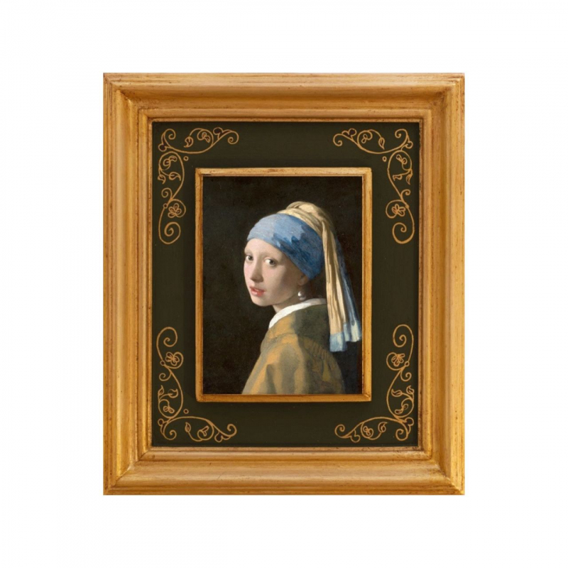 shop Jan Vermeer, Girl with a Turban (fresco)