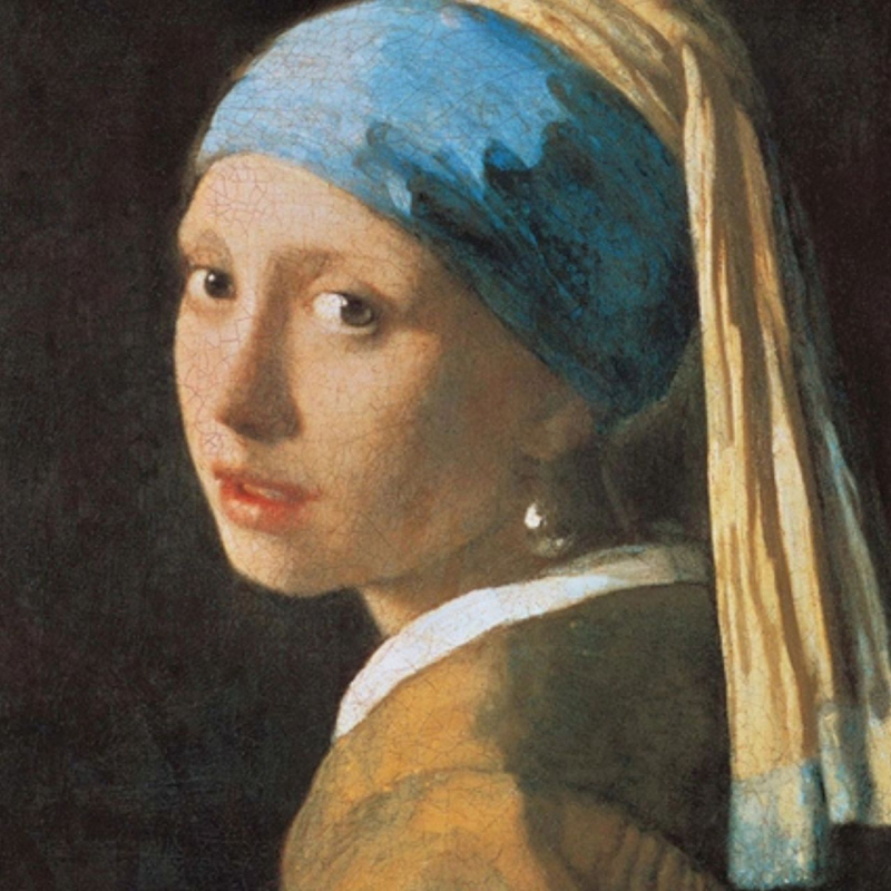 shop Jan Vermeer, Fanciulla con Turbante (affresco)