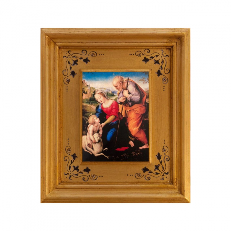shop Raphael, Holy Family with Lamb (panel)