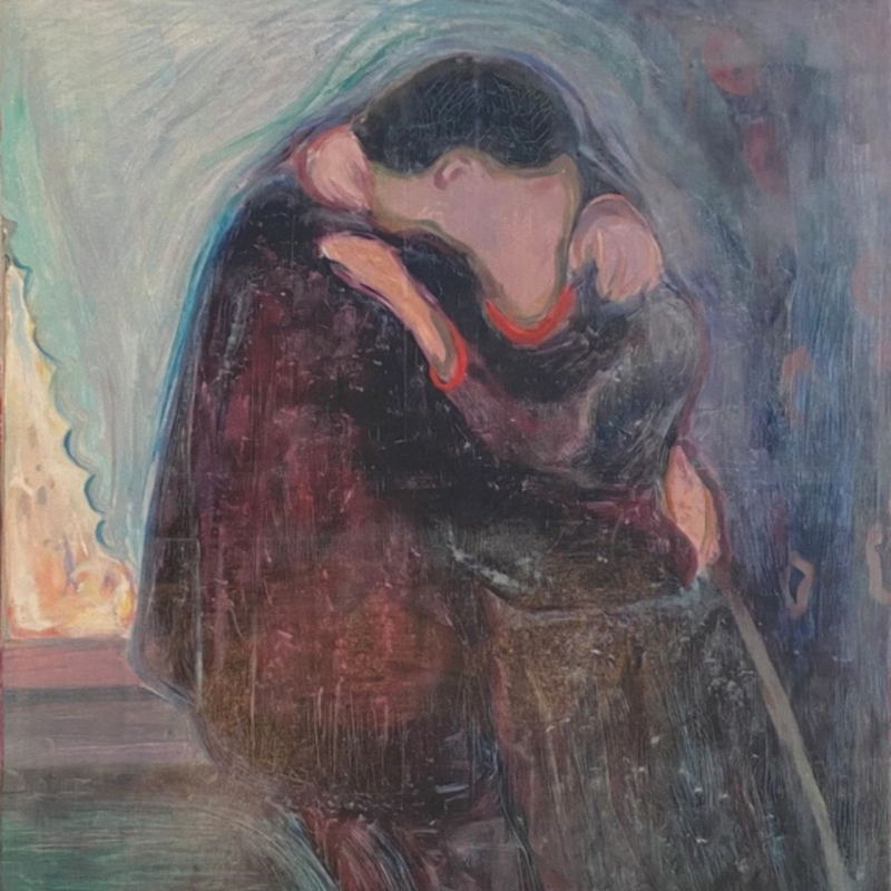 shop Munch, Il Bacio (senza cornice)