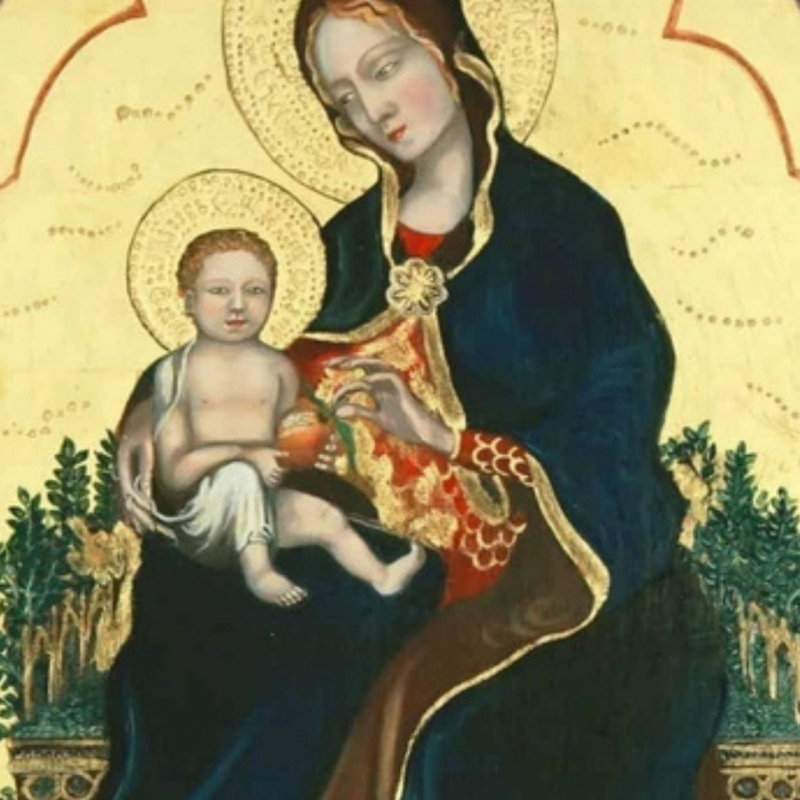 shop Gentile da Fabriano, Madonna col Bambino e Angeli