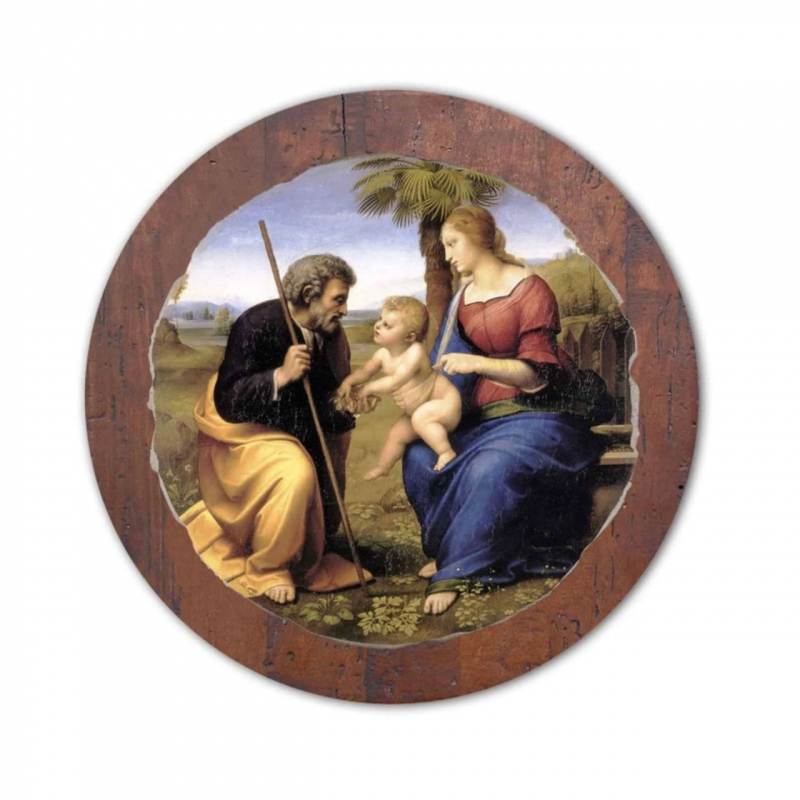 shop Raphael Sanzio, Holy Family with Palm (panel)