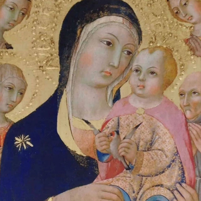 shop Sano di Pietro, Madonna del Cardellino