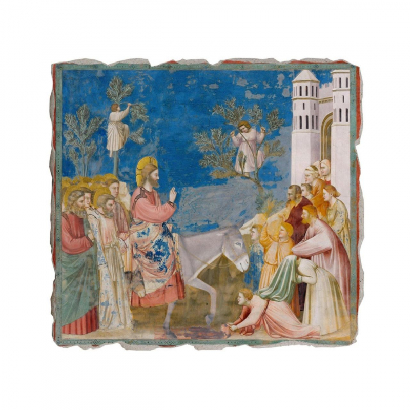 shop Giotto, Ingresso a Gerusalemme