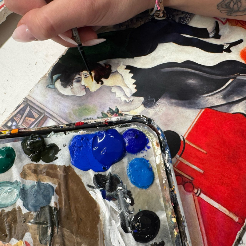 shop Marc Chagall, Birthday (fresco)