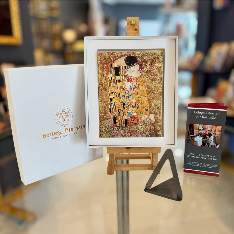 shop Gustav Klimt, The Kiss (fresco)