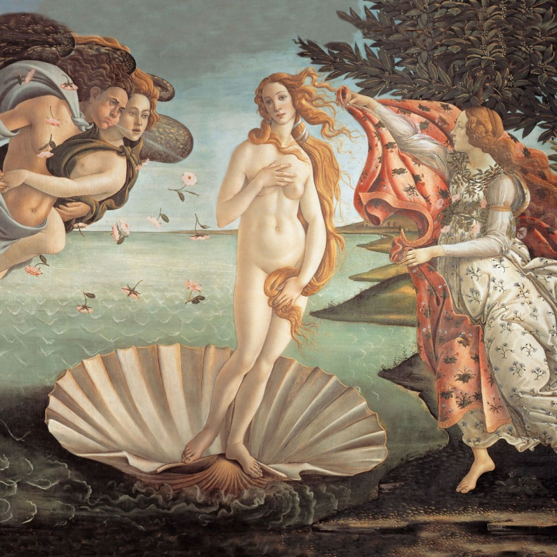 shop Sandro Botticelli, Nascita di Venere (Tavola)