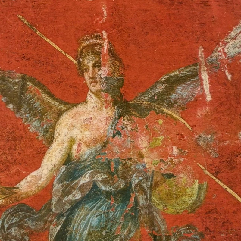 shop Arte Romana, affreschi di Moregine, Vittoria Alata