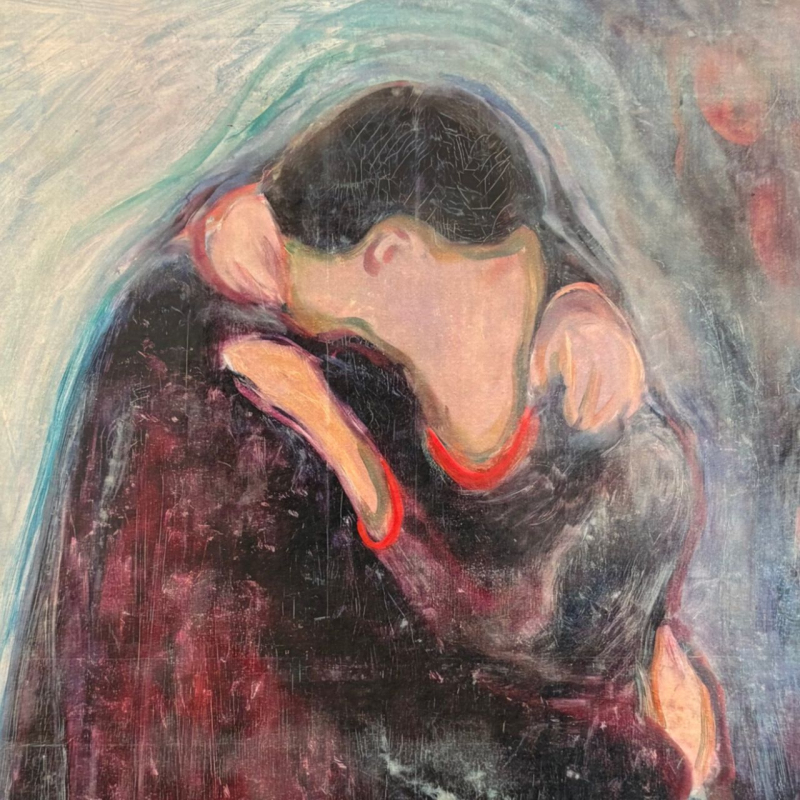 shop Munch, Il Bacio (con cornice)