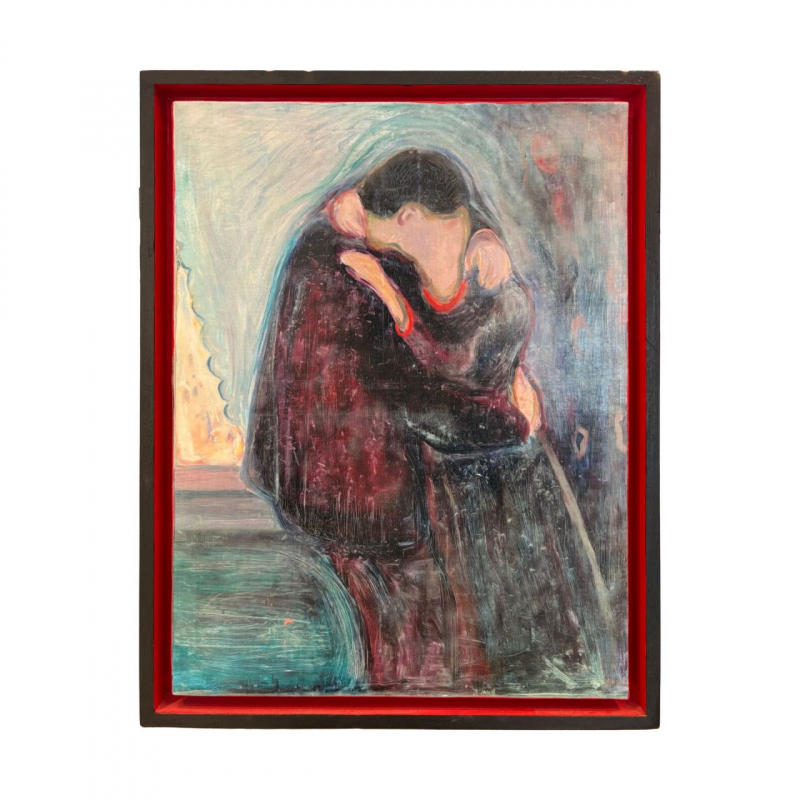 shop Munch, Il Bacio (con cornice)