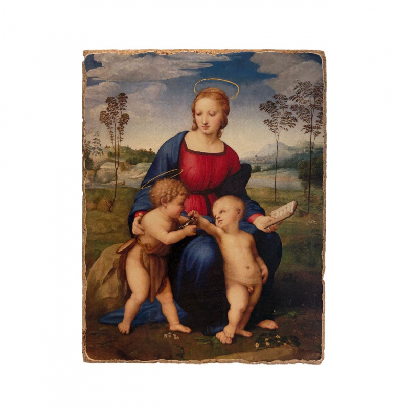 shop Raffaello Sanzio, Madonna del Cardellino (affresco, opz. 1)