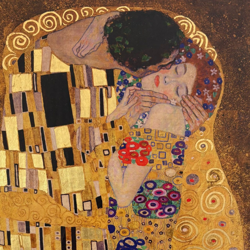 shop Gustav Klimt, Il Bacio (tela)