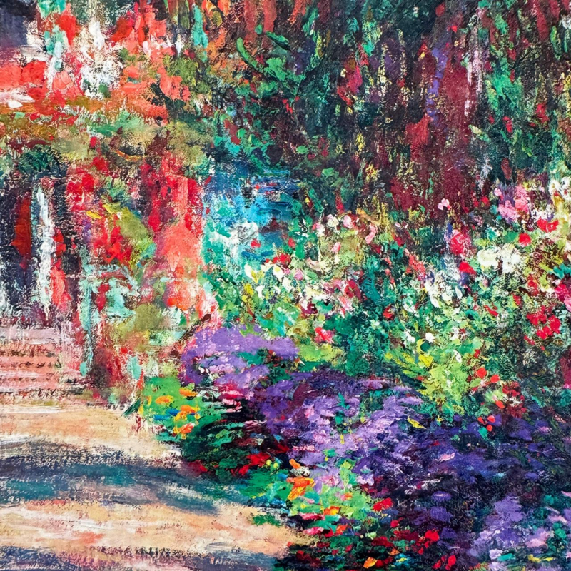 shop Claude Monet, Path in the Garden at Giverny