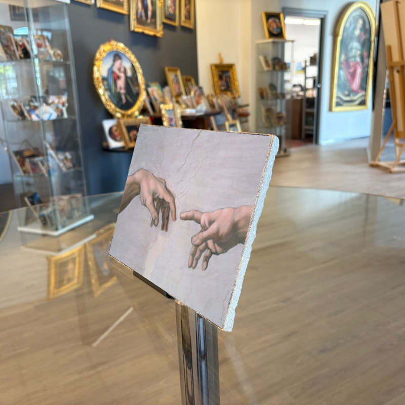 shop Michelangelo, Creazione di Adamo (opzione 2)