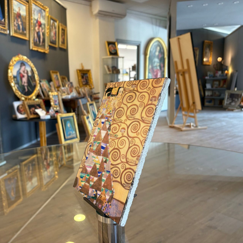 shop Gustav Klimt, L'Attesa (affresco)