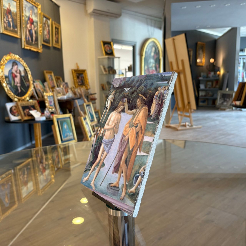 shop Pietro Perugino, Battesimo di Cristo (affresco)