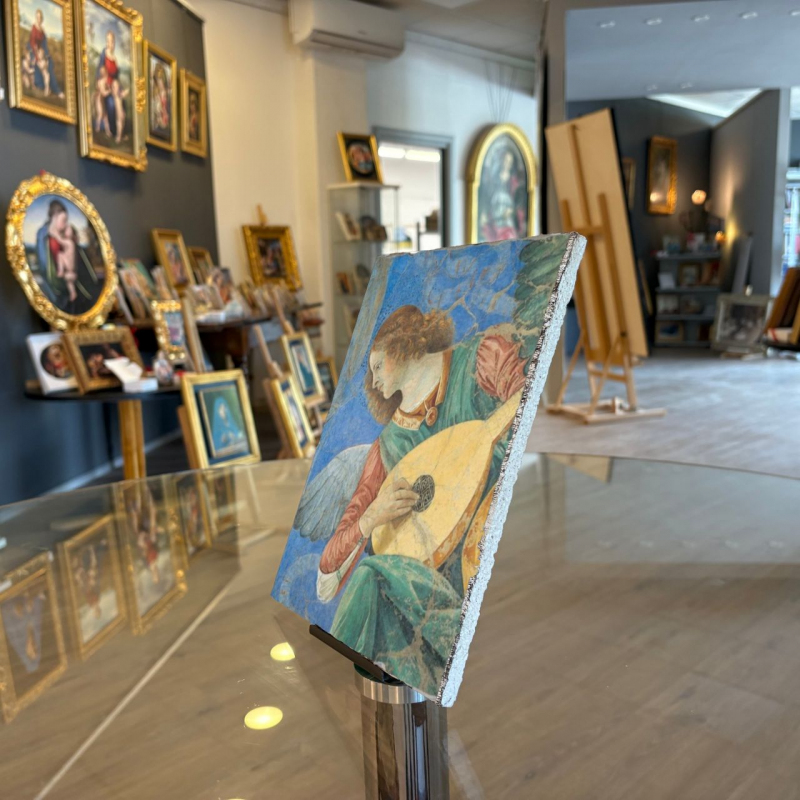 shop Melozzo da Forlì, Musician Angel with Lute