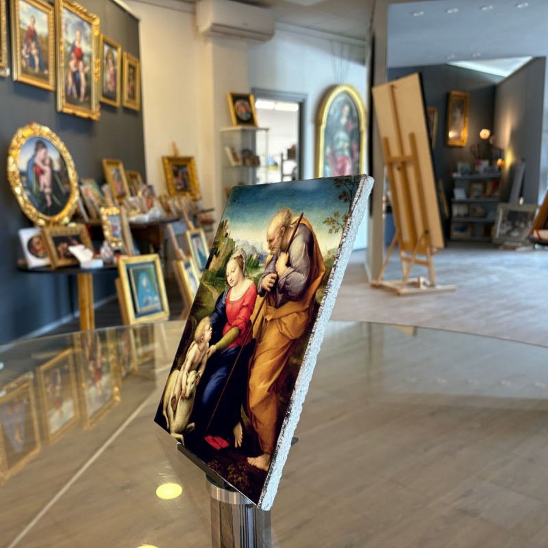 shop Raffaello, Sacra Famiglia con Agnello (affresco)